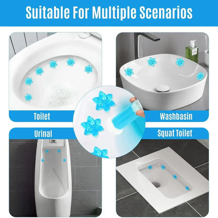 Color Flower Toilet Cleaner Gel Syringe Aromatic Drain Toilet Cleaning Detergent Air Freshener Remove Odor Home Bathroom Supply