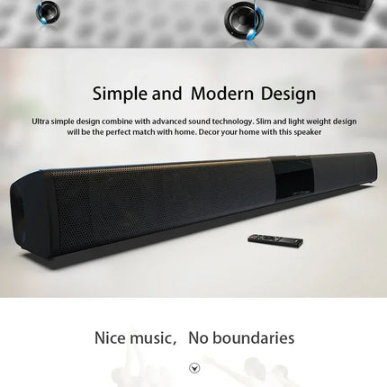 Home Theater Sound System Bluetooth Speaker Computer Speakers For TV Soundbar Box Subwoofer Radio Music Center Boom Box Column