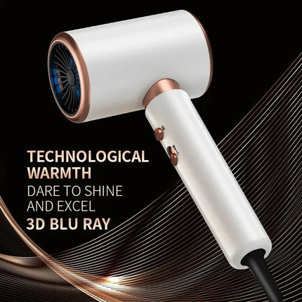 Hair Dryer High-Speed Electric Turbine Airflow Low Noise Constant Temperature And Quick Drying Suitable For Home Salons