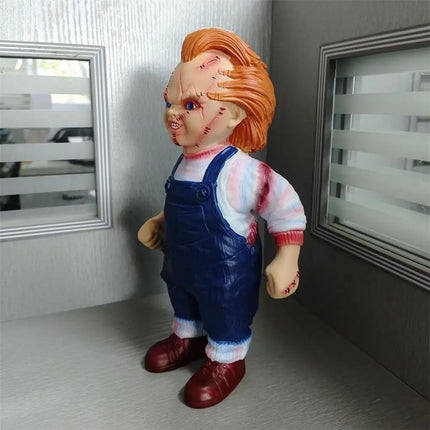 Child's Play Original Chucky Doll PVC Figure Model Toy Collectible Doll Doll Room Halloween Carnival Party Decorative Prop Gifts