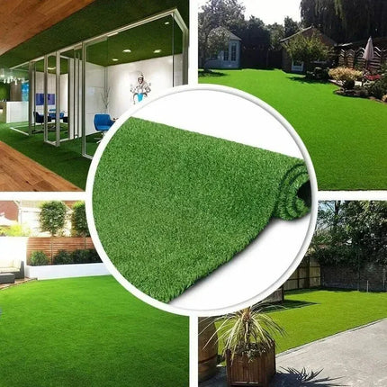 Artificial Turf Outdoor Anti-Slip Artificial Artificial Grass Decorative Carpet Diy Micro Landscape Home Ground Soft Fake Lawn