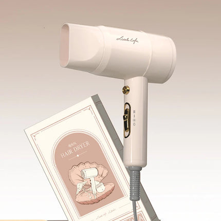 Portable Hair Dryer Professional Salon Dryer Wind Powerful Hairdryer for Home Dormitory Hotel Anti-static Blow Dryer 220V