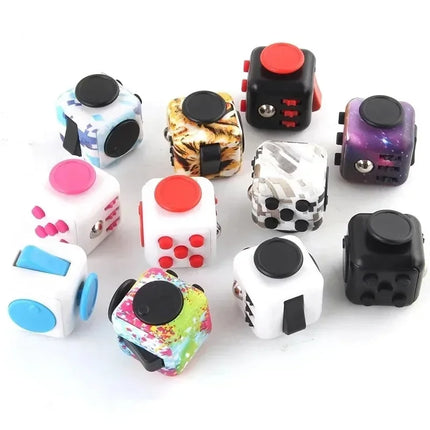 fidget toys Anti Stress Cubes Rainbow Fingertip Infinity Magic Cubo Infinito Square Sensory Toys Decompression