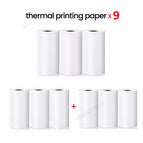 9pcs Thermal Paper