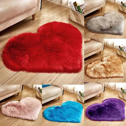 Shaggy Carpet for Living Room Plush Rug Children Bed Room Fluffy Floor Carpets Non Slip Faux Fur Home Decor Rugs Soft floor Mat