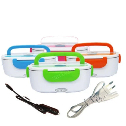 12-24V/110V 220V Car&Truck& Home Electric Heated Lunch Box Portable Bento Boxes Food Heater Rice Container Food Warmer