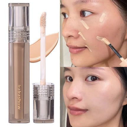 Moisturizing Liquid Concealer Stick Oil Control Invisible Full Coverage Pores Dark Circles Foundation Korean Makeup Cosmetics