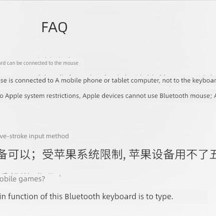 Apple Bow Foldable Android Wireless Bluetooth Keyboard