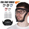 Work Protection Mask Transparent Facial Shield Transparent Facial Protector Face Protective Screen Kitchen Accessories Gadgets