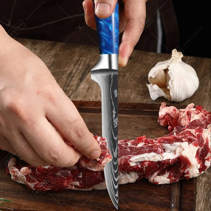 Japanese Kitchen Knives Professional Chef Knife Santoku Cleaver Slicing Utility Bread Meat Fruit Knives Cooking Knife