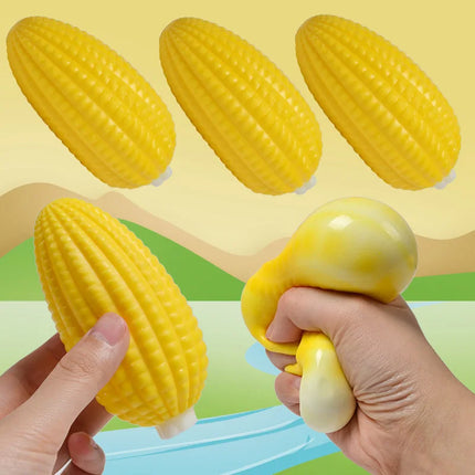 New And Unique Simulated Release Corn Release And Decompression  Soft Adhesive Corn Children's Pinching And Decompression Toys