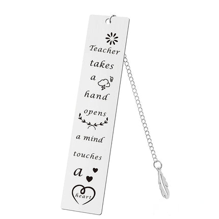 New Creative Metal Bookmark For Students  School Office Teacher Appreciation Gifts Stationary Reading Accessories Supplies