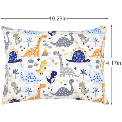 49*36CM Toddler Pillowcases-Cotton Pillow Cover Kids Bedding Pillow Envelope Babies Kids Children Boys Girls Sleeping Travel