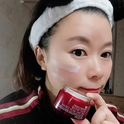 Korea Mizon Skin Recovery Night Repair Melting Rich Serum Cream Luxury Anti-aging Face Lifting Firming Brighten Facial Skin Care