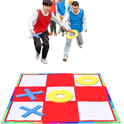 XO Chess Outdoor Indoor Toys Interaction Leisure Sports Group Team Building Games For Kids Adults Carnival Games Party Favor