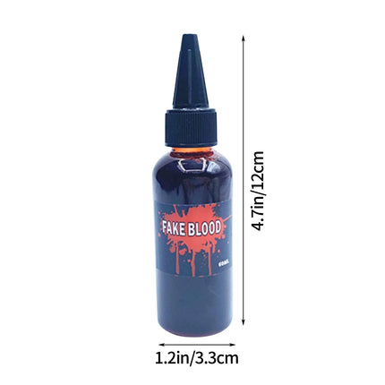 60ml Halloween Fake Blood Halloween Liquid Blood Drops Halloween Simulation Vampire Fake Blood Spray For Cosplay prop.