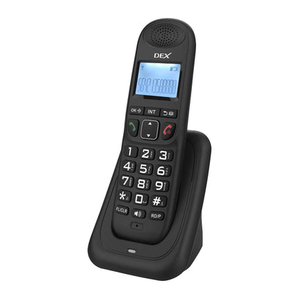 Expandable Cordless Phone System with 3 Lines Display Caller ID Hands-free Calls Intercom Conference Call Mute Function