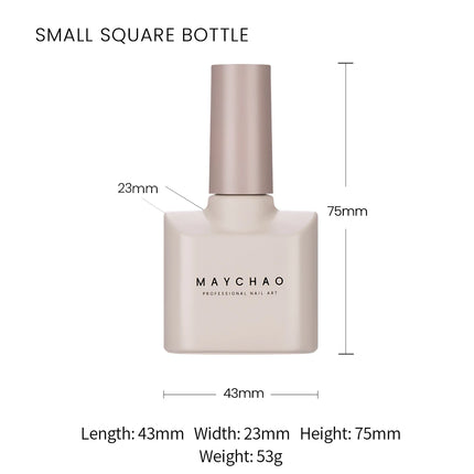 MAYCHAO Nail Gel Polish No Wipe Top Coat Base Coat Primer UV LED 12ml Enhancer Varnish Soak Off Semi Permanent Nail Art Varnish