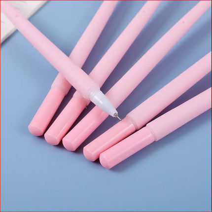 24 Pcs Creative Beautiful Cherry Blossom Gel Pen Small Fresh and Lovely Flower Pen Student Exam Writing