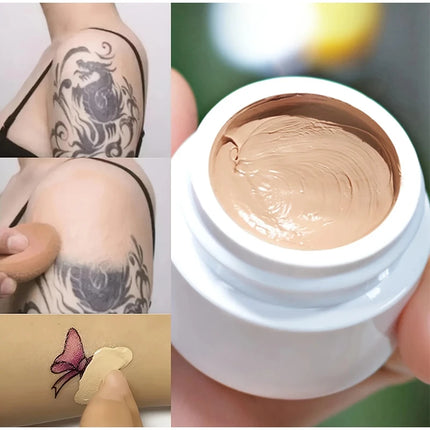 Not Easy Smudged Full Coverage Face Concealer Waterproof Shadows For Tattoos Scars High Coverage Foundation Korean Cosmetics