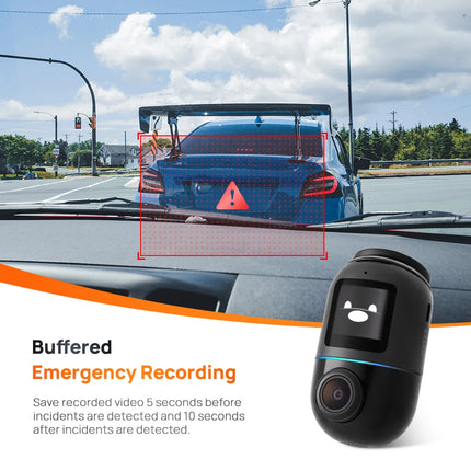 70mai Dash Cam Omni X200 360° Full View Built-in GPS ADAS 70mai Car DVR X200 Camera 24H Parking Monitor eMMC Storage AI Motion