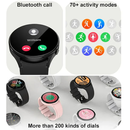 2024 New Smart Watch 6 Fashionable Women's Smart Watch Voice Call True AMOLED HD Screen Sports Smart Watch Men's