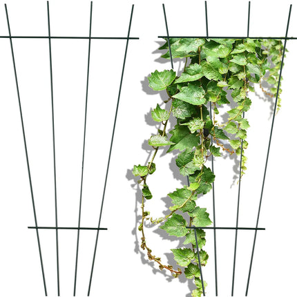 2PCS Plant Support Stakes Climbing Rack Iron Garden Plant Support Stake Stand Garden Decoration for Flowerpot Stand Plant Growth