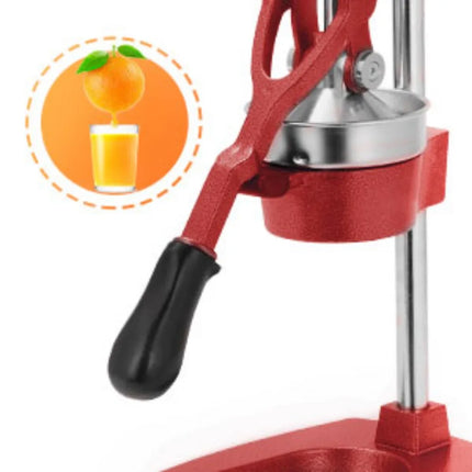 Commercial Heavy Duty Cast Iron Hand Press Manual Orange Citrus Lemon Lime Grapefruit Pomegranate Fruit Juice Squeezer Machine