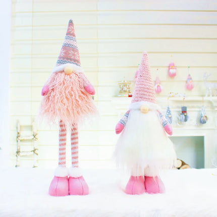 Gnome Christmas Decorations 2023 Faceless Doll Merry Christmas Decorations for Home Ornament Happy New Year 2024 Noel Xams