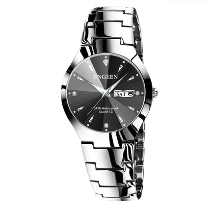 2023 FNGEEN 5808 Relogio Feminino Couple Watch Men Quartz watch for Lovers Luxury Womens wristwatch Stainless Steel Waterproof