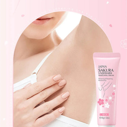 Whitening Cream For Dark Skin Armpit Thigh Inner Joint Lightening Intimate Area Underarm Body Care Private Parts Brighten Lotion