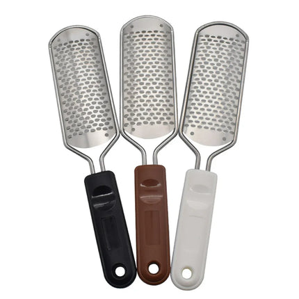 1 Pcs Stainless Steel Foot File Feet Grinding Device Remove Dead Skin Rub Feet Foot Rub Pedicure Foot File