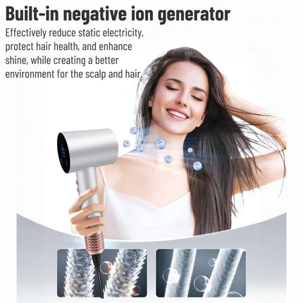 New Super Hair Dryer for hair BLDC Motor 220V 1500W High Power Blow Dryer Styling Tool Professional HairDryer Ionic Hairdryers