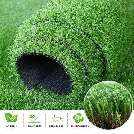 Artificial Turf Outdoor Anti-Slip Artificial Artificial Grass Decorative Carpet Diy Micro Landscape Home Ground Soft Fake Lawn