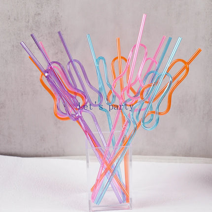 10Pcs Funny Penis Drinking Straws Bachelorette Hen Party Bridal Shower Favors Bride To Be Bar Straw Birthday Wedding Party Decor