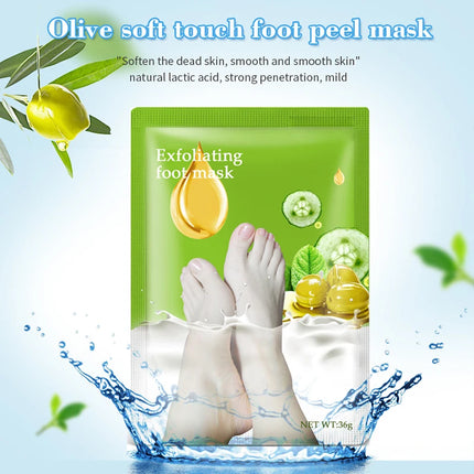 Feet Exfoliating Foot Masks Pedicure Socks Exfoliation Scrub for Feet Mask Pedicure Stone Foot Peeling Mask For Foot Spa