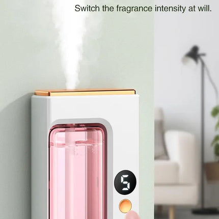 Automatic Diffuser Aromatherapy Car Perfume with Display Essential Oil Humidifier Bathroom Deodorization Air Freshener Jasmine