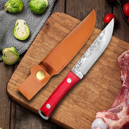 Boning Knife Meat Cleaver Stainless Steel Bone Meat Fruit Vegetables Fish Chef Knife Handmade Forged Knife Kitchen Accessories