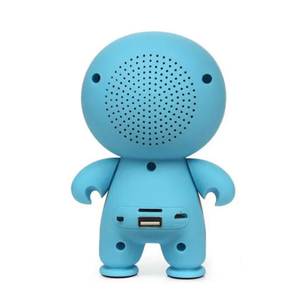 Mini Portable Speaker Cute Cartoon Baymax Smart Handfree Wireless Bluetooth with Microphone Wireless Bluetooth Speaker