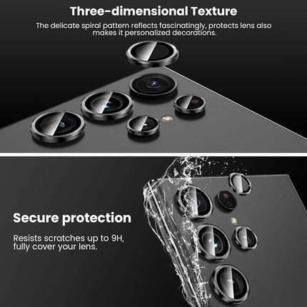 Samsang S24 Ultra Case Back HD Camera Protector For Samsung Galaxy S24 Ultra Plus S24+ S 24 5G Rear Glass Ring Lens Accessories