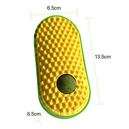 Pet Cat Wall Brush Comb Play Cat Toy Softer Cat Self Groomer Massage Comb with Catnip Cat Face Scratcher Kitten Cat Accessories