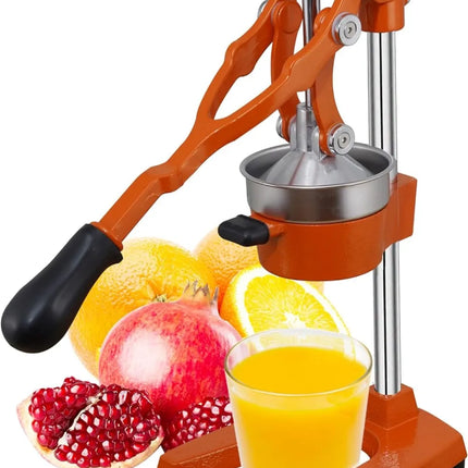 Commercial Heavy Duty Cast Iron Hand Press Manual Orange Citrus Lemon Lime Grapefruit Pomegranate Fruit Juice Squeezer Machine