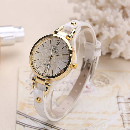 High Quality Women Watch Leather Strap Quartz Watches Ladies Casual Wristwatches Clock Gift Reloj Mujer