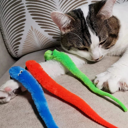 Replace Plush Cat Toy Accessories Worms Replacement Head Funny Cat Stick Pet Toys 5/10/6/11 Pcs