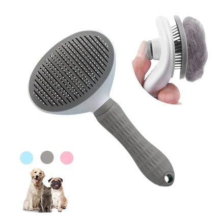 Pet Dog Hair Brush Cat Comb Grooming And Care Cat Brush Stainless Steel Comb For Long Hair Dogs Cleaning Pets Dogs Accessories