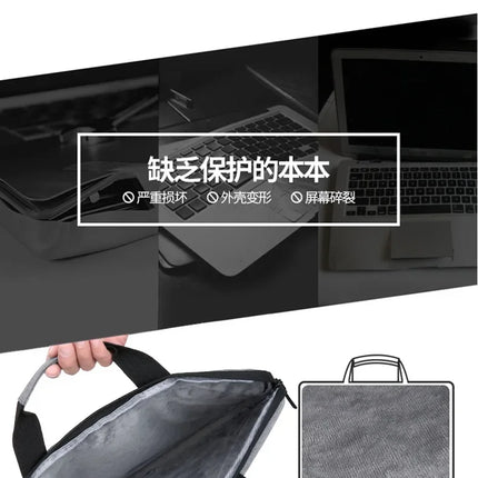 Laptop Bag Sleeve Case Shoulder HandBag Notebook Pouch Briefcases 13.3 14 15.6 Inch for Lenovo HP Huawei Asus Dell Samsung