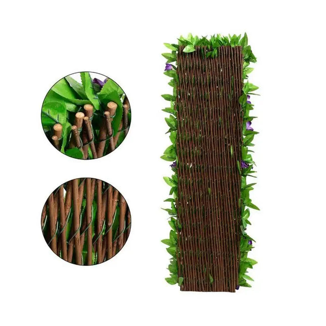 Artificial Plant Lawn lvy Screening Grass Fake Wall Plant Decorative Garden Outdoor Interior Decoration Home Decor 20x40cm