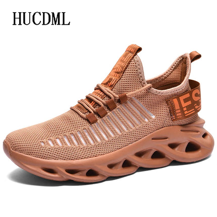 Big Size 47 Men Chunky Sneakers Mesh Breathable Summer Platform Lightweight Casual Thick Soles Jogging Shoes Zapatillas Hombre