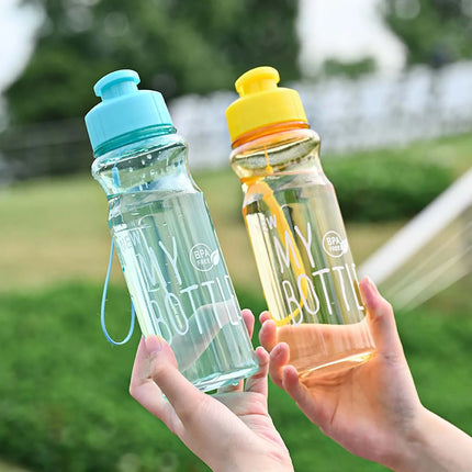 1Pc Creative Water Bottle Sports Drinking Bottles Men Women Water Bottle Large Capacity Outdoor Cup Fitness Drinkware