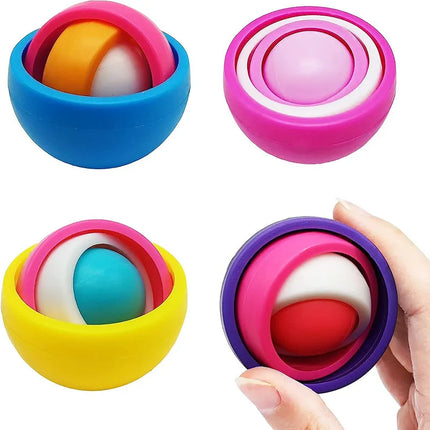 3D Balls Gyroscope Fidget Spinners Fidget Toys for Kids Adults Children Spinning Top ADHD Autism Stress Relief Sensory Toys